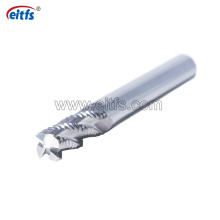 4 Flute Solid Carbide Roughing End Mill Cutter for Aluminium Wood Cutting